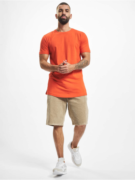 Urban Classics T-skjorter Shaped Long red