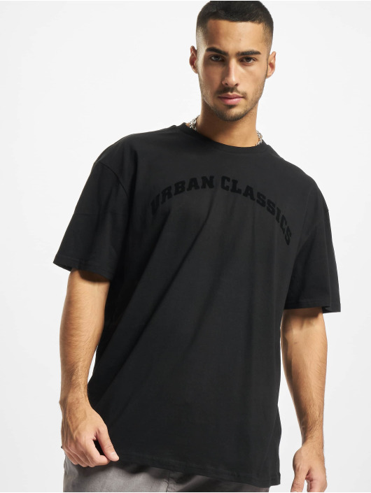 Urban Classics T-skjorter Oversized Gate svart