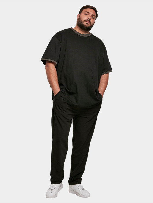 Urban Classics T-skjorter Oversized Ringer svart