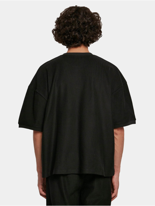 Urban Classics T-skjorter Rib Terry Boxy svart
