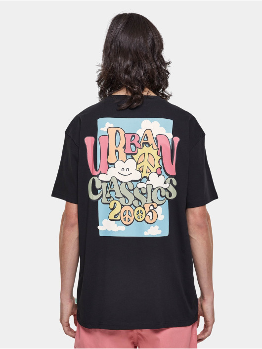 Urban Classics T-skjorter Organic Cloudy svart