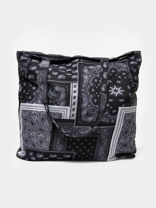 Urban Classics tas Bandana Patchwork Print zwart