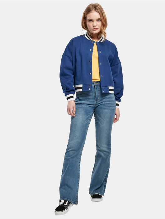 Urban Classics Teddy Ladies Oversized bleu