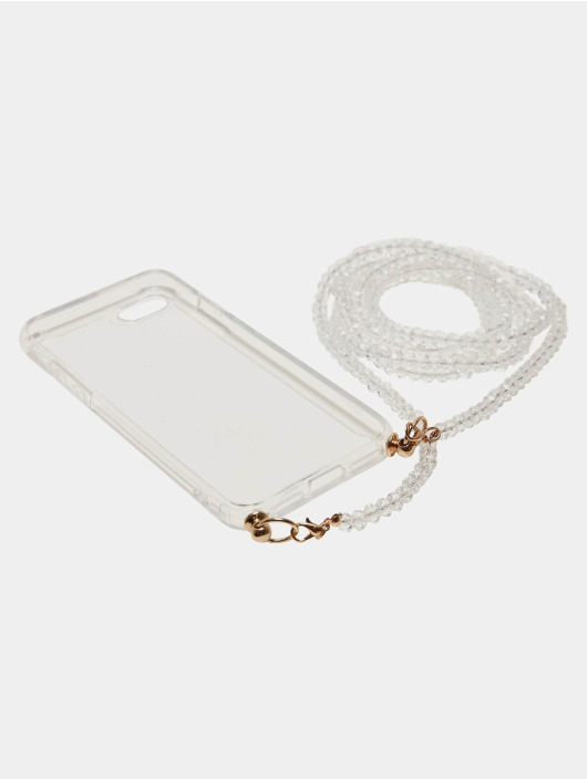 Urban Classics Telefoonhoesje Phonecase with Pearl Necklace bont