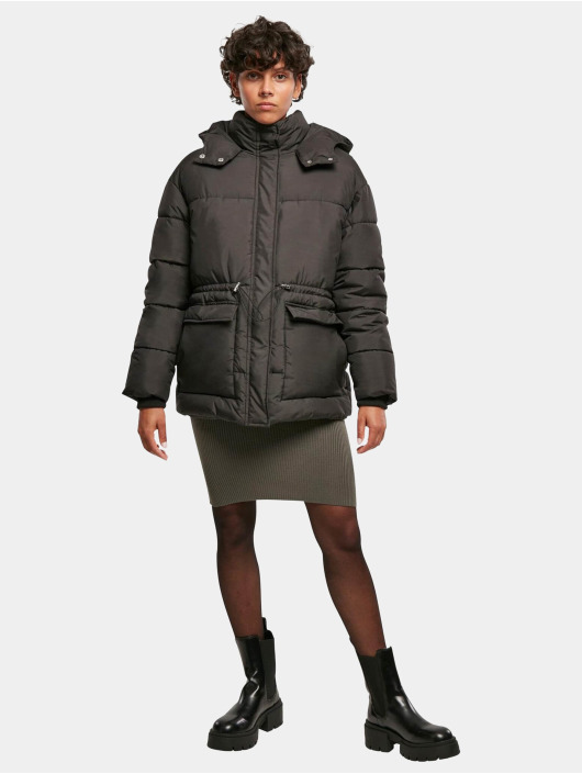 Urban Classics Toppatakkeja Ladies Waisted musta