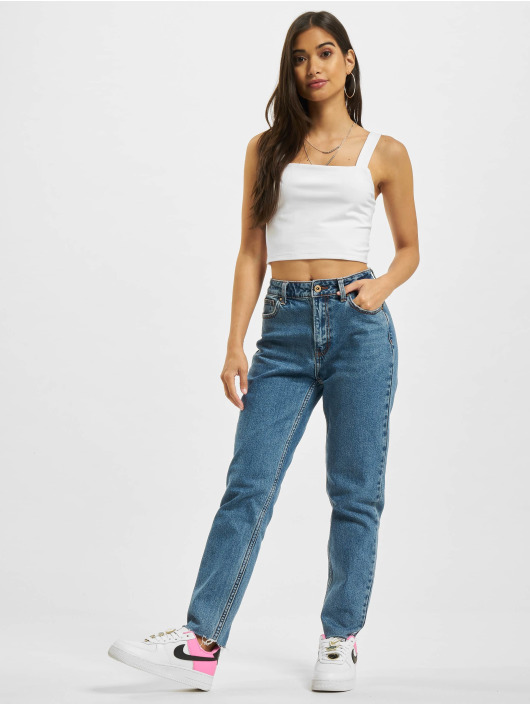 Urban Classics Tops Cropped bialy