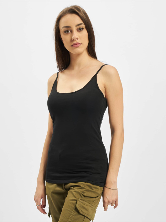 Urban Classics Tops Ladies Basic Top 2-Pack czarny