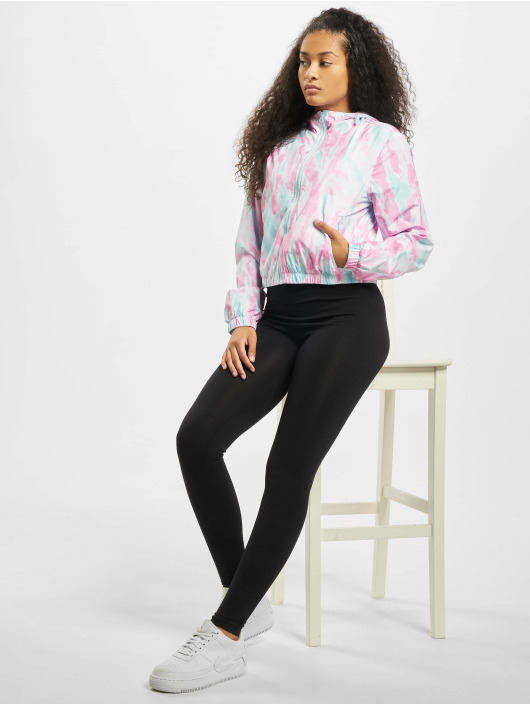 Urban Classics Transitional Jackets Tie Dye blå