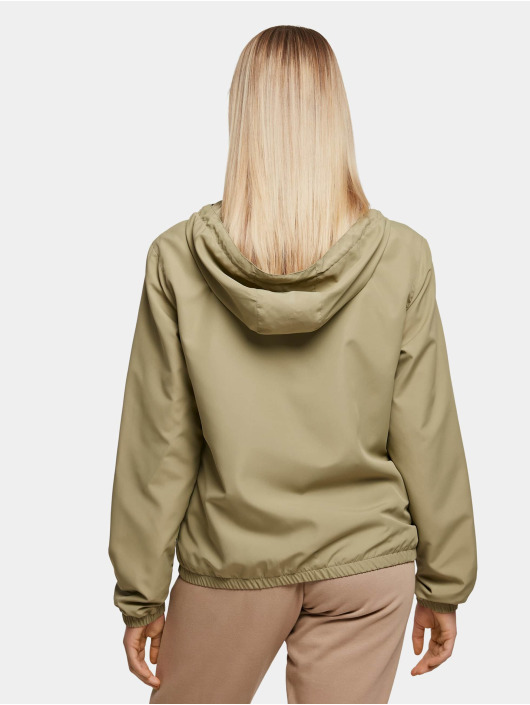 Urban Classics Transitional Jackets Ladies Recycled Basic Pull Over khaki