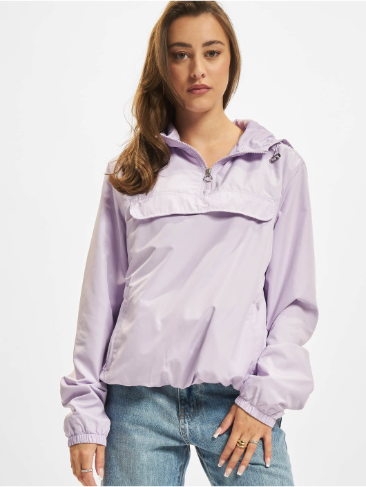 Urban Classics Transitional Jackets Ladies Basic Pull Over lilla