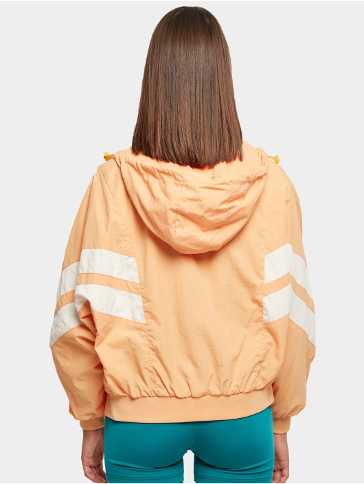 Urban Classics Transitional Jackets Ladies Crinkle Batwing oransje
