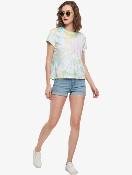 Urban Classics Tričká Tie Dye Boyfriend pestrá