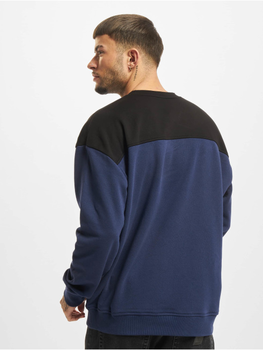 Urban Classics trui Upper Block blauw
