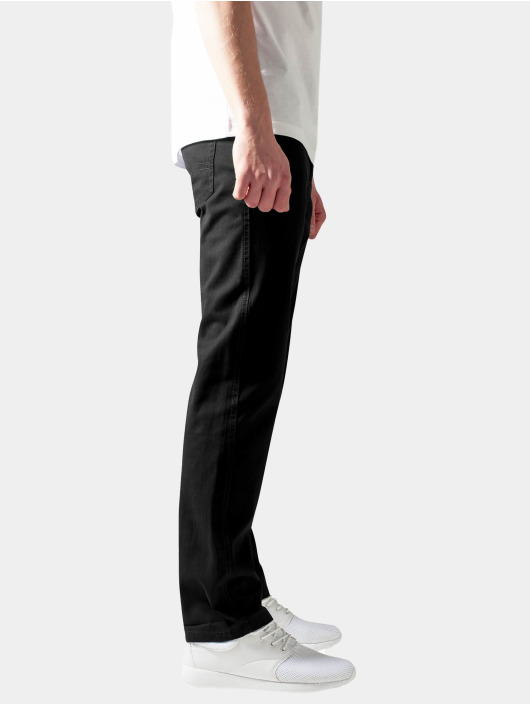 Urban Classics Tynne bukser 5 Pocket svart