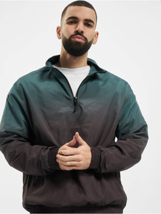Urban Classics Herren Übergangsjacke Gradient Pull Over in schwarz