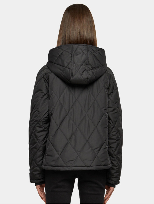 Urban Classics Välikausitakit Oversized Diamond Quilted musta