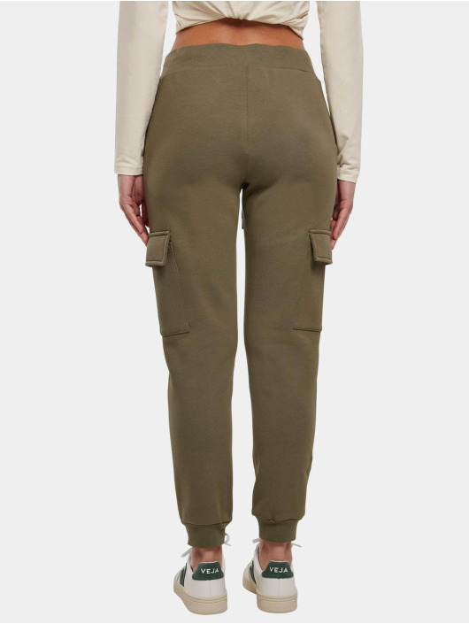 Urban Classics Verryttelyhousut Ladies oliivi
