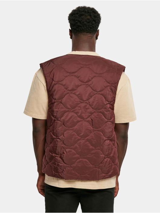 Urban Classics Vest Zipped Gilet red