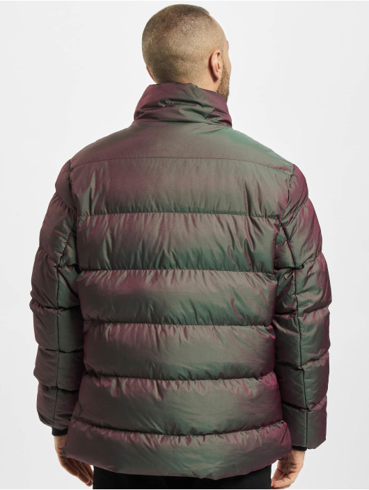 Urban Classics Veste matelassée Shimmering Pull Over rouge