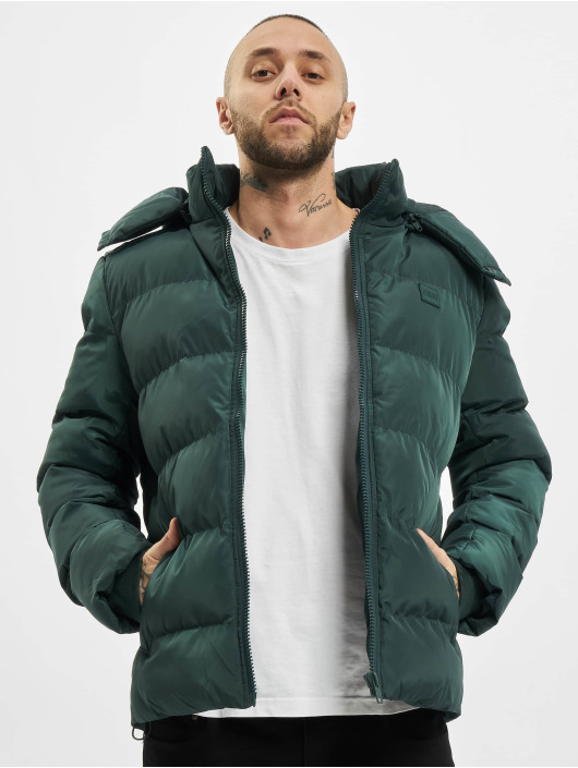 Urban Classics Veste matelassée Hooded vert