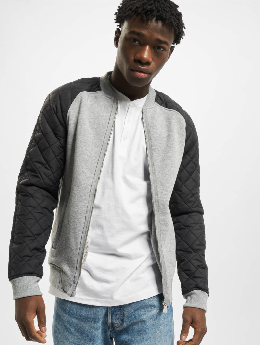 Urban Classics Veste mi-saison légère Diamond Nylon Sweat gris