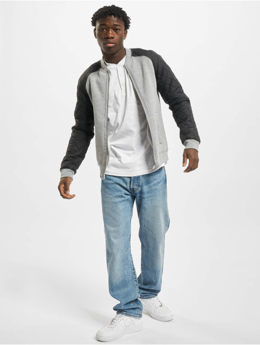 Urban Classics Veste mi-saison légère Diamond Nylon Sweat gris