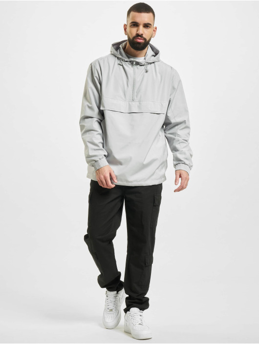 Urban Classics Veste mi-saison légère Basic Pull Over gris