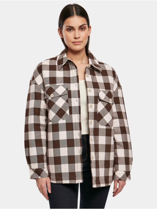 Urban Classics Veste mi-saison légère Ladies Flanell Padded magenta