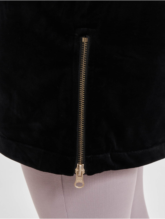 Urban Classics Veste mi-saison légère Ladies Long Velvet noir