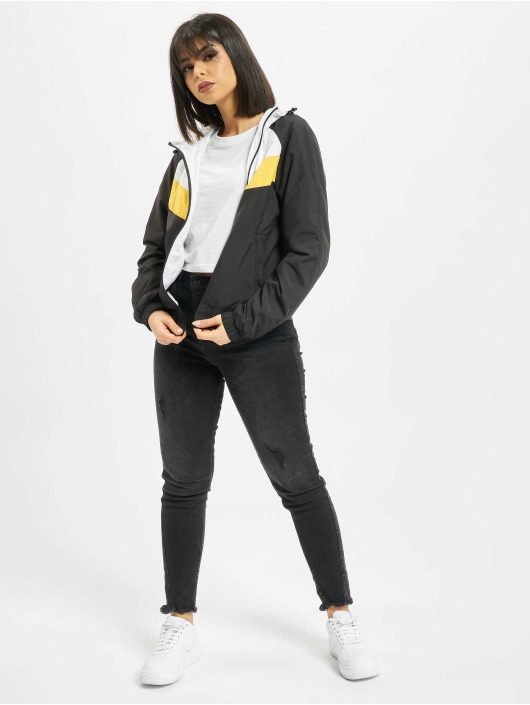 Urban Classics Veste mi-saison légère 3-Tone noir