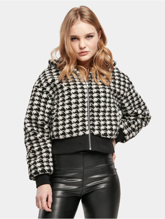 Urban Classics Veste mi-saison légère Ladies Short Oversized Aop noir