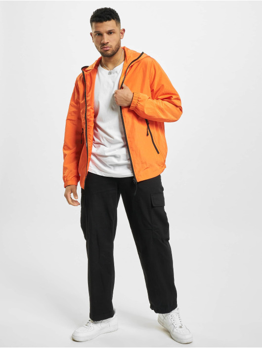 Urban Classics Veste mi-saison légère Full Zip Nylon Crepe orange