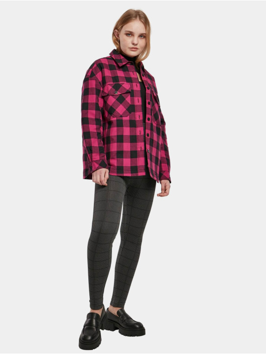 Urban Classics Veste mi-saison légère Ladies Flanell Padded pourpre