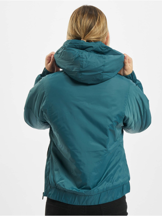 Urban Classics Veste mi-saison légère Ladies Panel Padded Pull Over turquoise