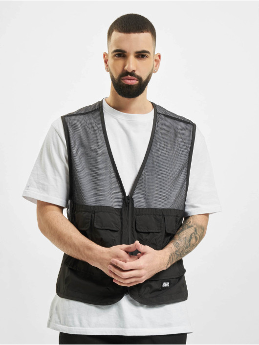 Urban Classics Veste sans manche Light Pocket noir