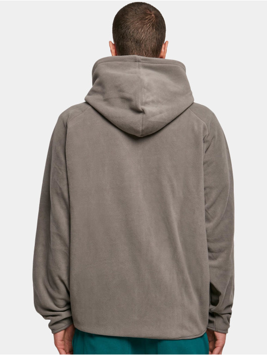 Urban Classics Vetoketjuhupparit Polar Fleece harmaa