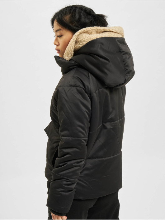 Urban Classics Winter Jacket Sherpa black