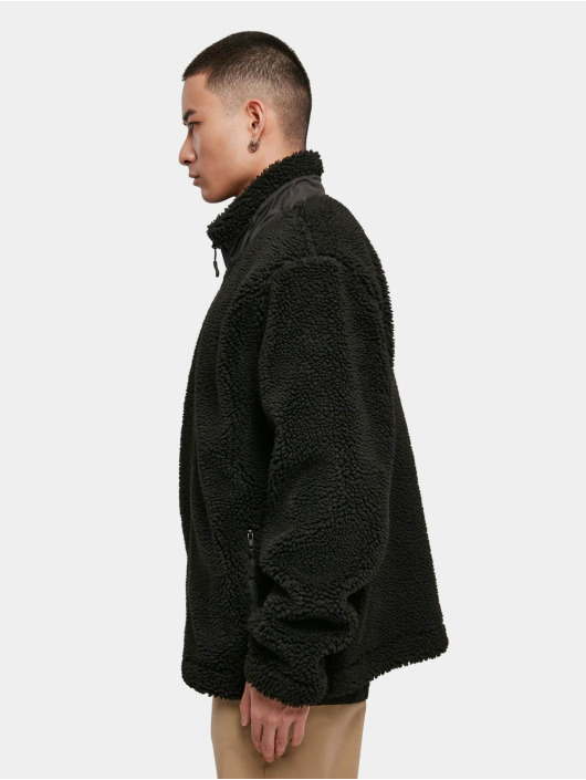 Urban Classics Winter Jacket Basic Sherpa black