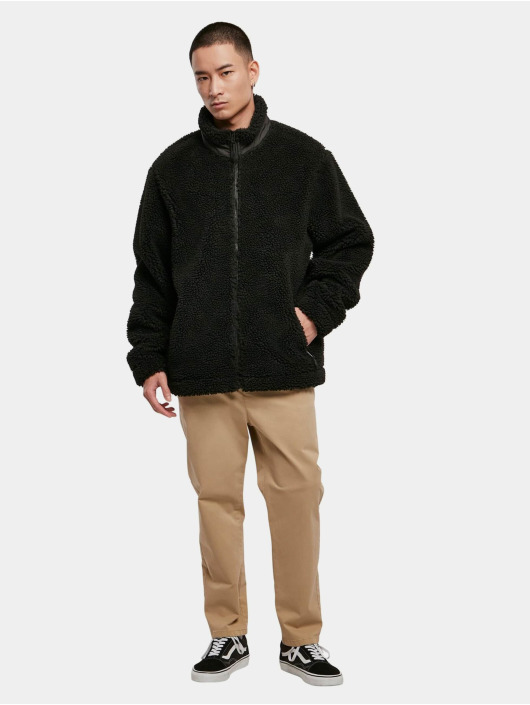 Urban Classics Winter Jacket Basic Sherpa black