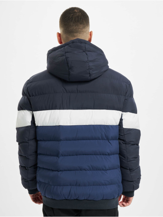 Urban Classics Winterjacke Colorblock Bubble blau