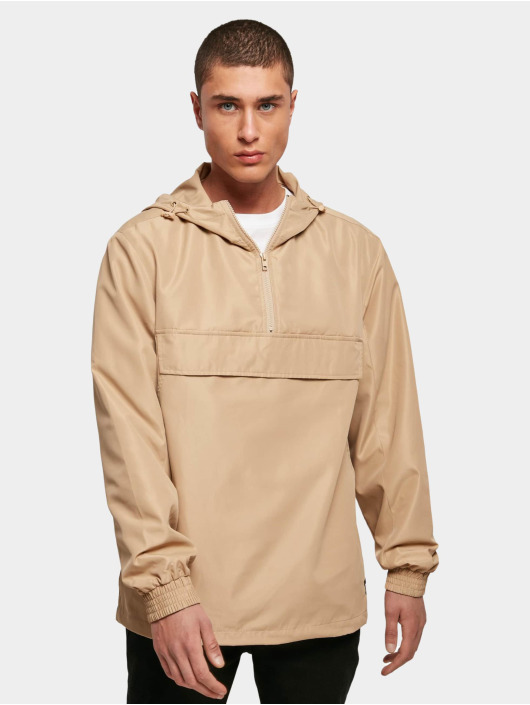 Urban Classics Zomerjas Recycled Basic Pull Over beige