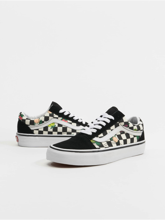 Vans Boots Old Skool Fruit Checkerboard zwart