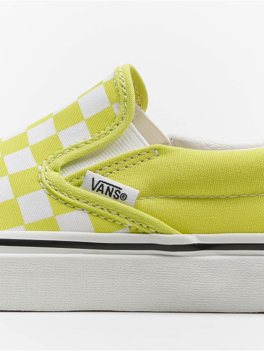 Vans Sneaker UA Classic Slip-On Color Theory Checkerboard giallo