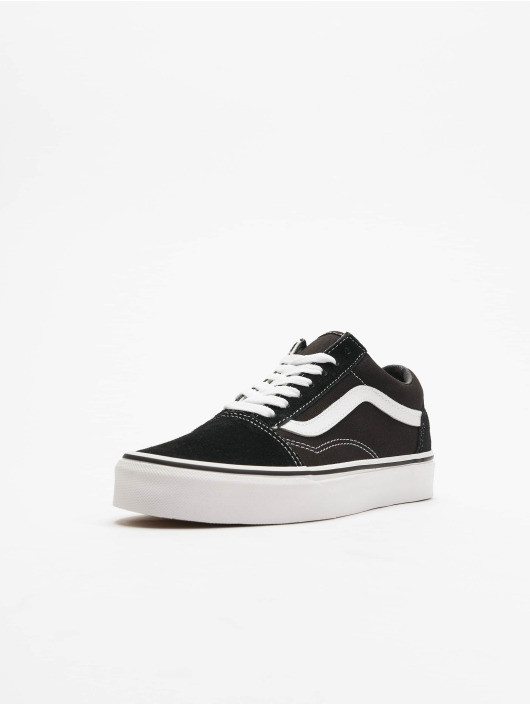 vans old skool black black white