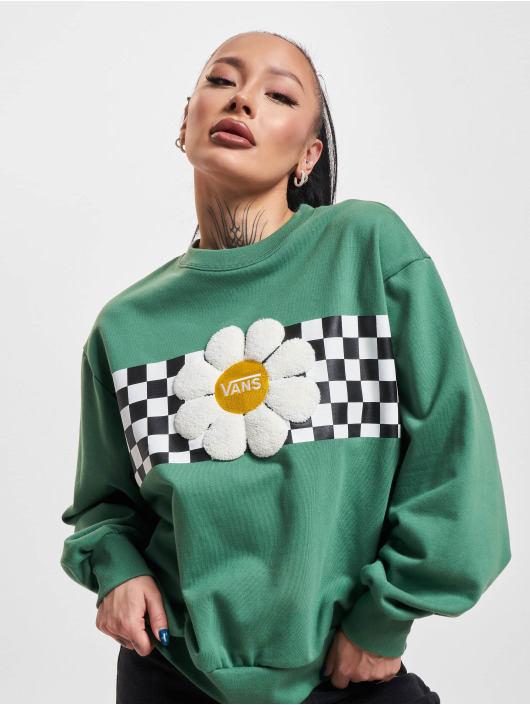 Vans Svetry Oversized Floral zelený