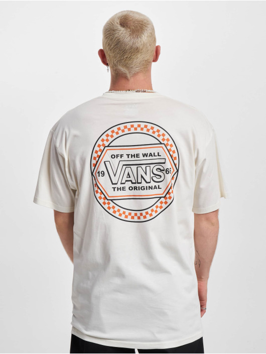 Vans t-shirt Circle Checker Drop V beige