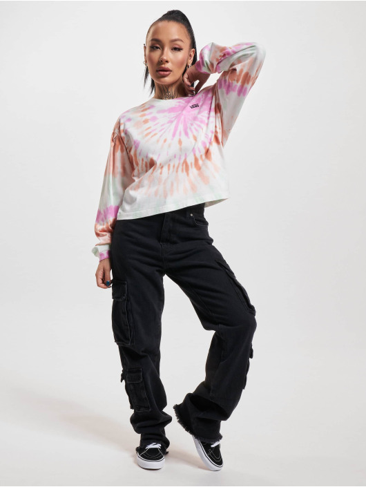 Vans T-Shirt manches longues Gecko Resort Wash blanc