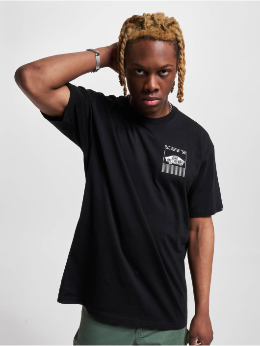 Vans t-shirt Transfixed zwart