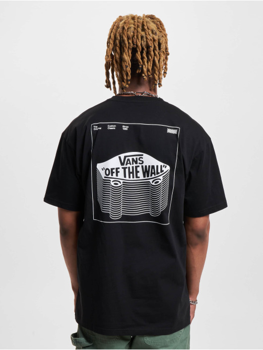 Vans t-shirt Transfixed zwart