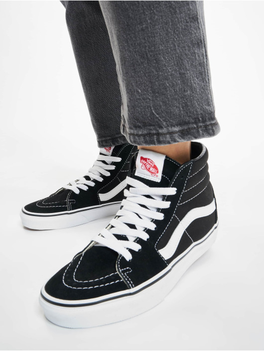 llenar Sotavento fuego Vans Zapato / Zapatillas de deporte Sk8-Hi en negro 13040